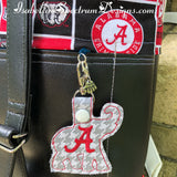 Handmade Rucksack style backpack College Football Alabama