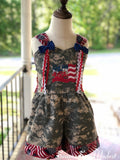 God Bless the USA romper ready to ship!